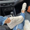 Baskets plateforme relaxantes - chaussures tendance pour femmes avec semelle ergonomique haute