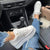 Baskets plateforme relaxantes - chaussures tendance pour femmes avec semelle ergonomique haute