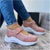 Baskets plates pour femmes - sneakers légères et respirantes à enfiler