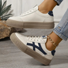 Baskets pour femmes - chaussures orthopédiques tendance pour la détente