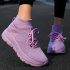 Baskets socquettes en maille pour femmes - chaussures légères et respirantes pour le quotidien
