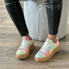 Baskets sportives noires pour femmes - chaussures lacées