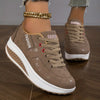 Baskets tendance - sneakers grises pour femmes