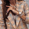 Blazer à carreaux - veste chic pour femmes