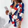 Blazer à carreaux - veste chic pour femmes