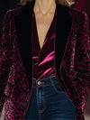 Blazer en velours - veste élégante pour soirées