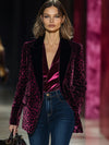 Blazer en velours - veste élégante pour soirées