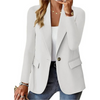 Blazer femme - veste structurée à manches longues avec poches