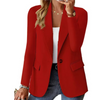 Blazer femme - veste structurée à manches longues avec poches