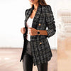 Blazer long ajusté - veste élégante pour occasions sophistiquées