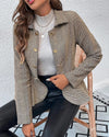 Blazer peplum ajusté - veste élégante pour le bureau