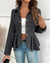 Blazer peplum ajusté - veste élégante pour le bureau
