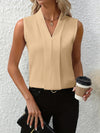 Blouse d'été sans manches - top élégant pour femmes