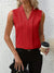 Blouse d'été sans manches - top élégant pour femmes