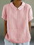Blouse femme à manches courtes - haut raffiné pour les femmes