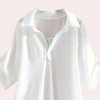 Blouse fluide - top chic à décolleté en v pour femmes