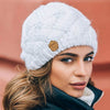 Bonnet tricoté - chapeau d'hiver chic pour femmes