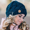 Bonnet tricoté - chapeau d'hiver chic pour femmes