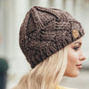 Bonnet tricoté - chapeau d'hiver chic pour femmes