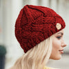 Bonnet tricoté - chapeau d'hiver chic pour femmes