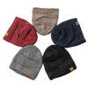 Bonnet tricoté - chapeau slouchy pour femmes avec doublure en peluche