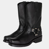 Bottes de cowboy en cuir - chaussures pour femme au style vintage et robuste