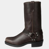 Bottes de cowboy en cuir - chaussures pour femme au style vintage et robuste