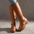 Bottes en cuir montantes - chaussures élégantes pour cavalier