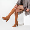 Bottes hautes à talons - chaussures élégantes pour dames
