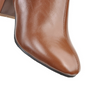 Bottes montantes élégantes en simili cuir pour femmes