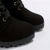 Bottines à talon pour femmes à lacets