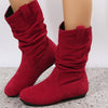 Bottines cozy - bottes en daim pour femmes au style décontracté