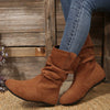 Bottines cozy - bottes en daim pour femmes au style décontracté