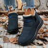 Bottines d'hiver - élégantes chaussures à chevilles pour femmes avec doublure en fausse fourrure