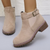 Bottines - élégantes bottines en suede pour femmes