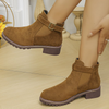 Bottines - élégantes bottines en suede pour femmes