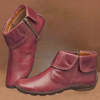 Bottines en cuir - bottines élégantes pour femmes avec fermeture éclair