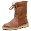 Bottines en cuir - chaussures à lacets élégantes pour femmes