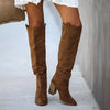 Bottines en suede élégantes et tendance pour femmes
