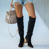 Bottines en suede élégantes et tendance pour femmes