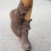 Bottines en suède pour femmes - élégantes et décontractées pour l'hiver
