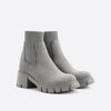 Bottines - panneau tricoté avec talon bloc pour femmes