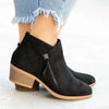 Bottines tendance - chaussures zippées pour femmes