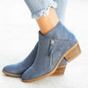 Bottines tendance - chaussures zippées pour femmes