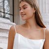 Boucles d'oreilles créoles en fleurs - bijoux en argent délicats pour femmes