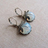 Boucles d'oreilles libellule suspendues - boucles en bronze vintage pour femmes