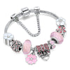 Bracelet à charms - bracelet élégant pour femmes avec perles décoratives