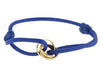 Bracelet élégance trinity - bracelet raffiné pour femmes avec accents dorés et argentés