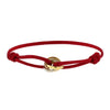 Bracelet élégance trinity - bracelet raffiné pour femmes avec accents dorés et argentés