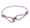 Bracelet élégance trinity - bracelet raffiné pour femmes avec accents dorés et argentés